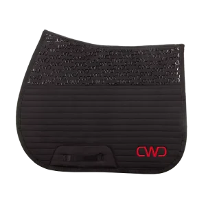 Black Jumping saddle pad
