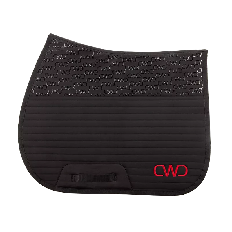 Black Jumping saddle pad