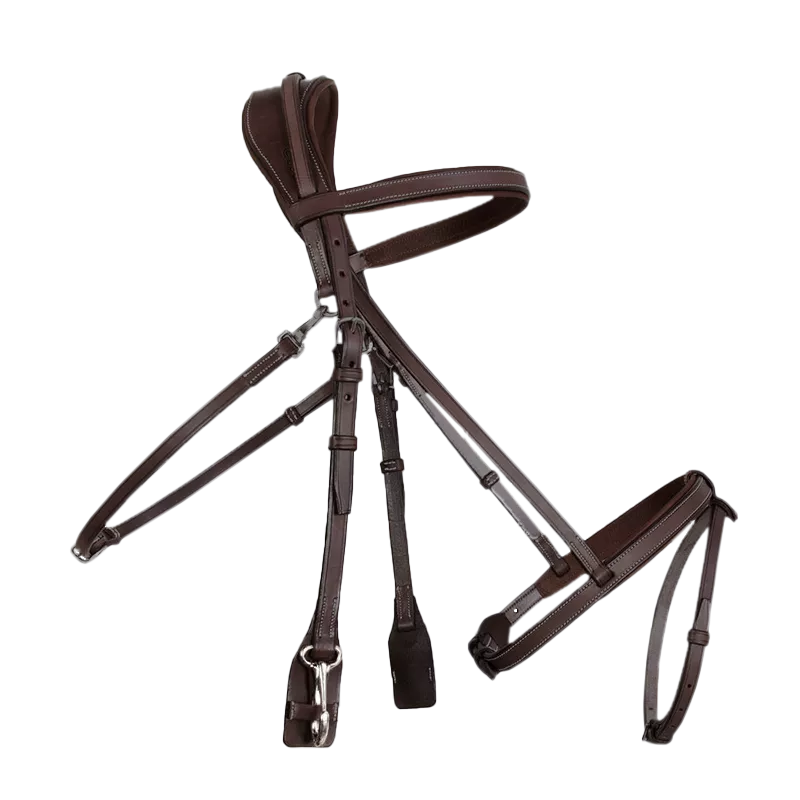 French noseband training bridle - Image 2