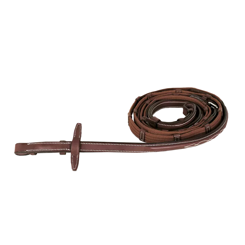 Raised web reins with fancy stitching - Image 4