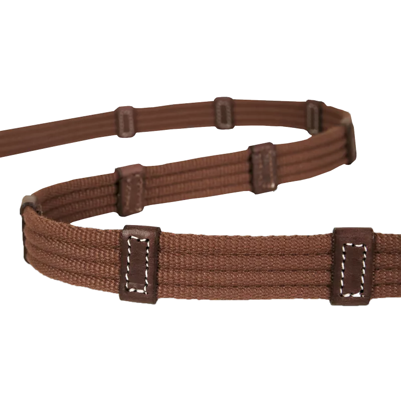 Raised web reins with fancy stitching - Image 3
