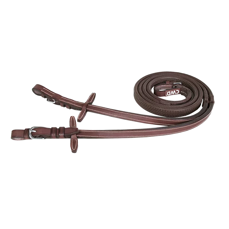 Rubber contact reins