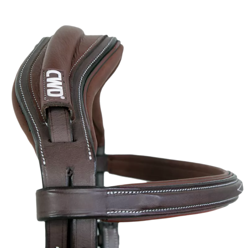 Sport Color Anatomic french noseband bridle with stitching - Image 4